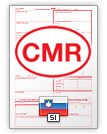 Międzynarodowy list przewozowy CMR (english & slovenščina)